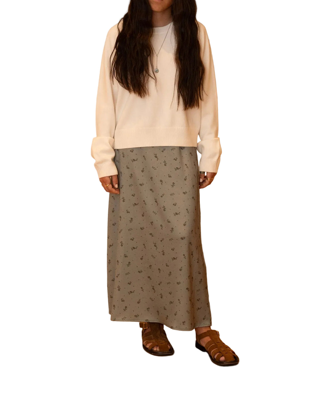 Slip Skirt- Forest
