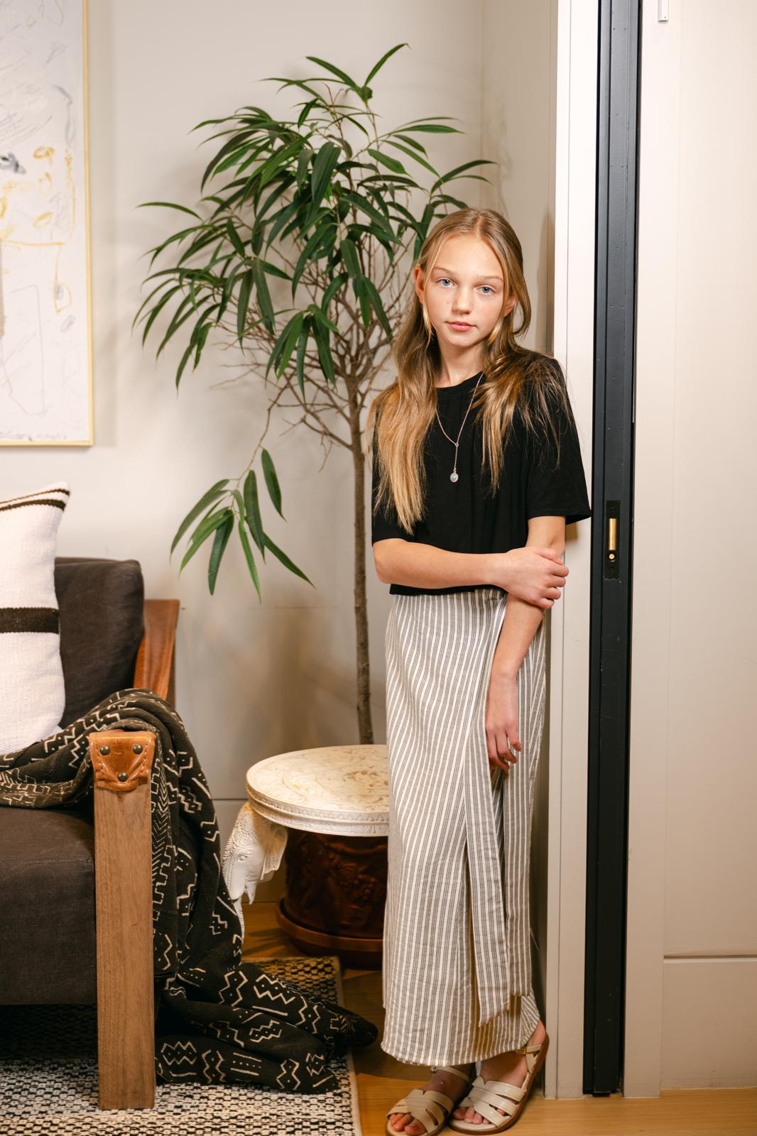 Wrap Skirt- Soft Black