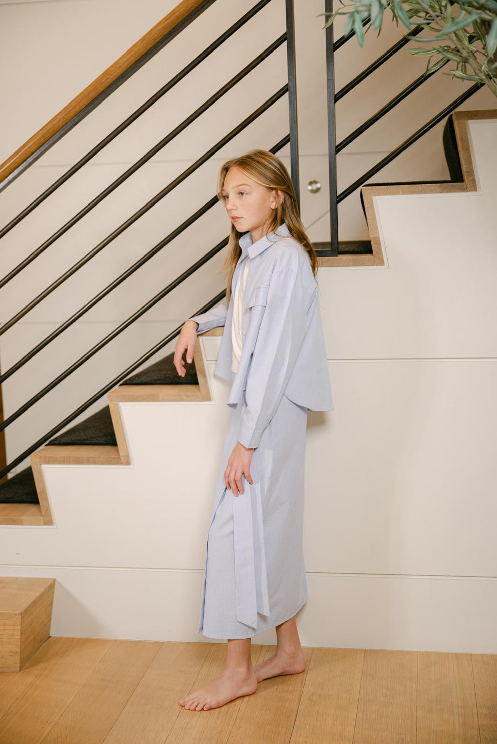 Poplin Set - Light Blue